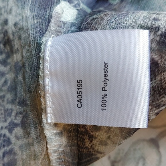 💚NWOT Women's Picadilly Semi Shear Flowy Vest - Picture 10 of 11